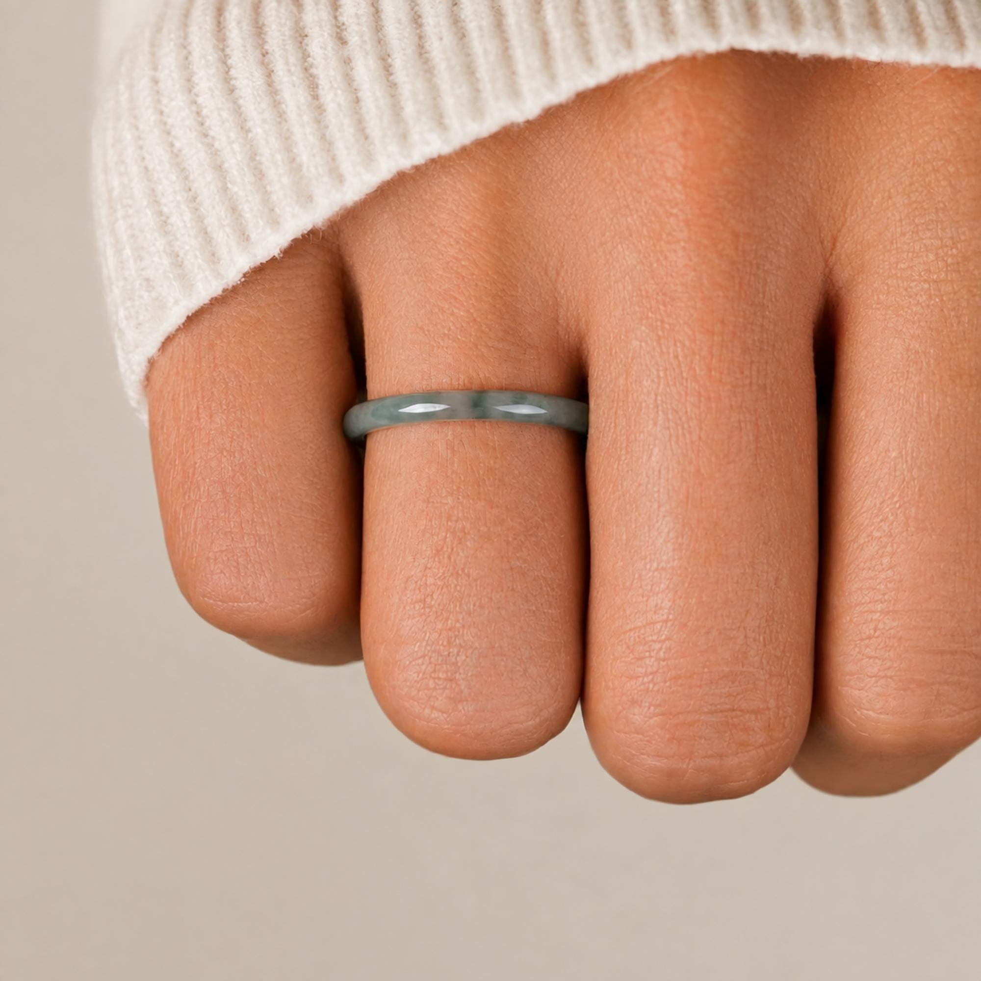翡翠の指輪 - Etsy 日本