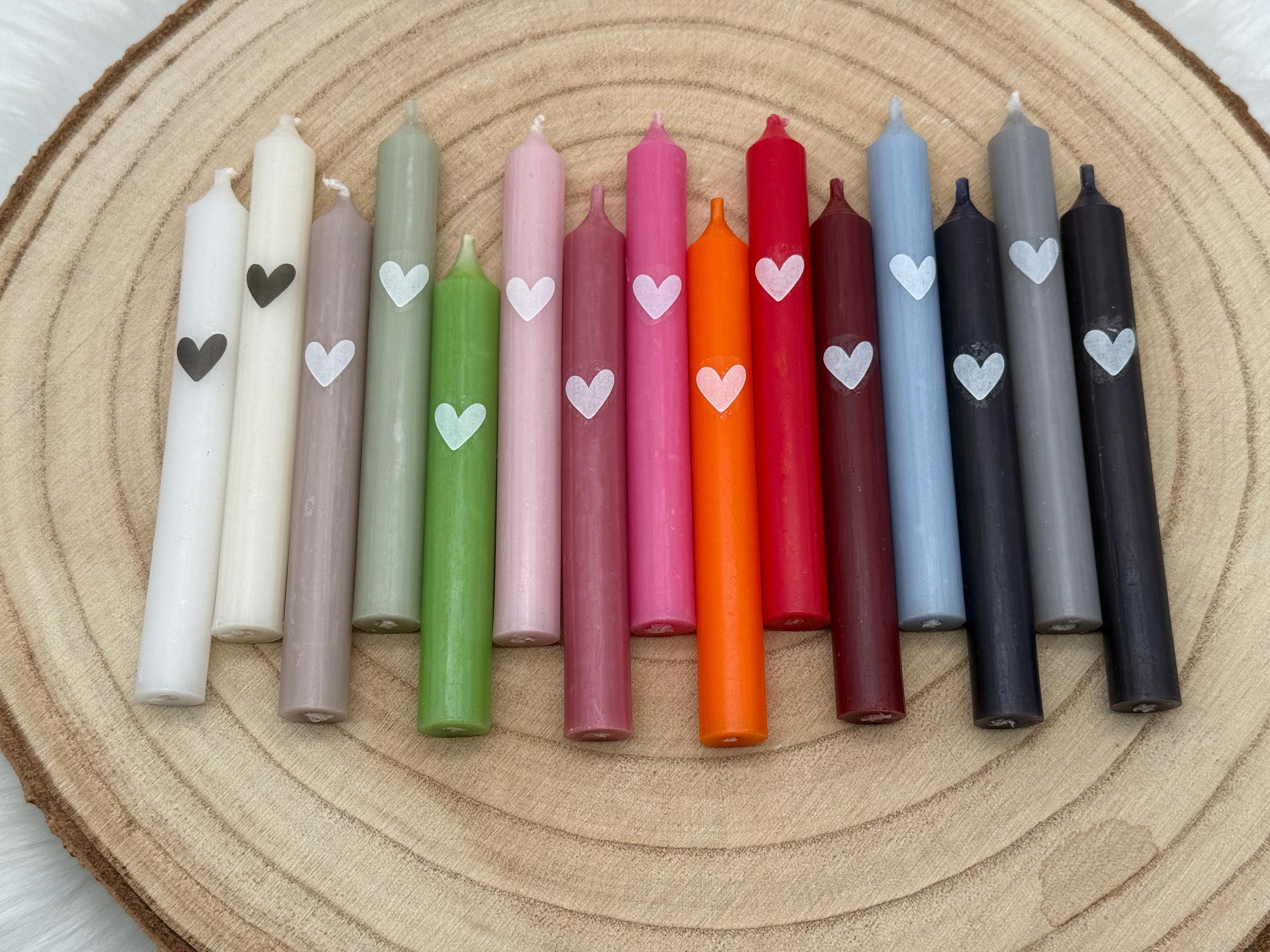 Stabkerzen bunt