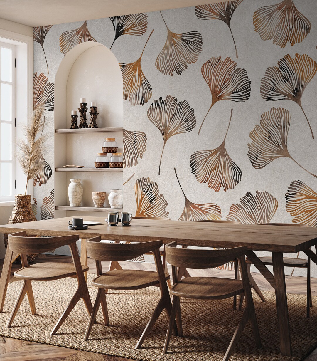 Buy Modern Botanical Floral Wallpaper Floral Wall Decor Home Renovation