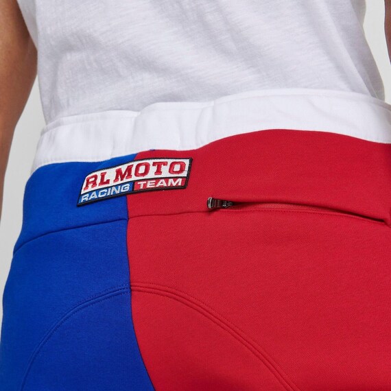Polo Sport Color Blocked Fleece Pant White / Red … - image 4