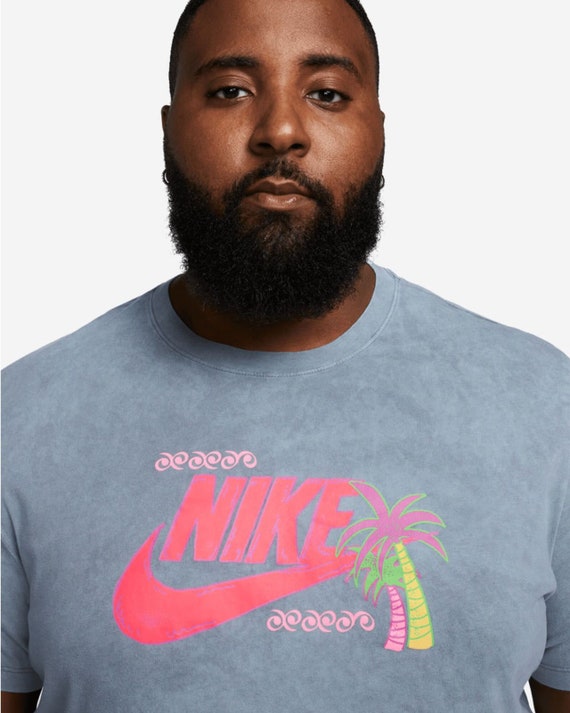 Nike NSW Beach Party T-Shirt Cool Gray size XL, X… - image 2