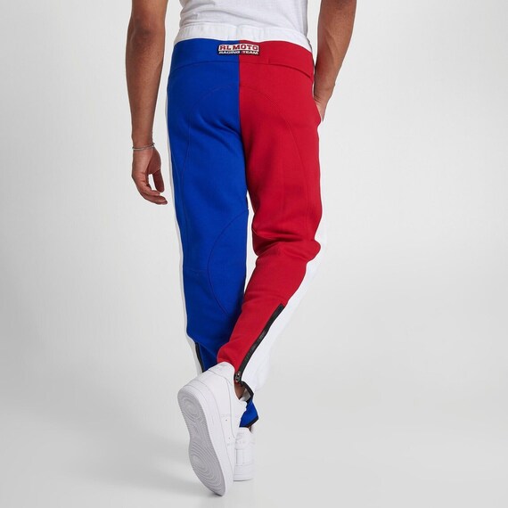 Polo Sport Color Blocked Fleece Pant White / Red … - image 3