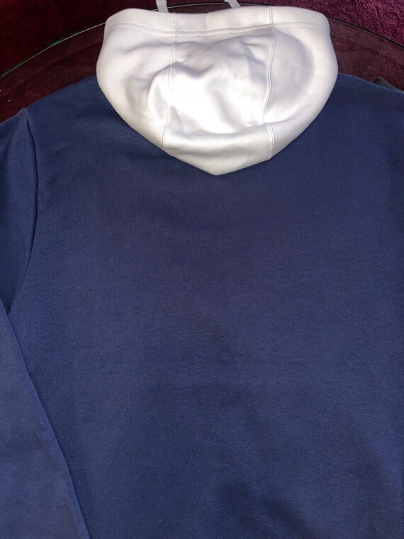 Nike Air Fleece Hoodie Blue/White size S, L - image 10