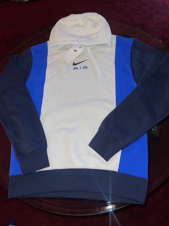 Nike Air Fleece Hoodie Blue/White size S, L - image 7