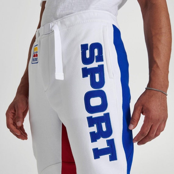 Polo Sport Color Blocked Fleece Pant White / Red … - image 5