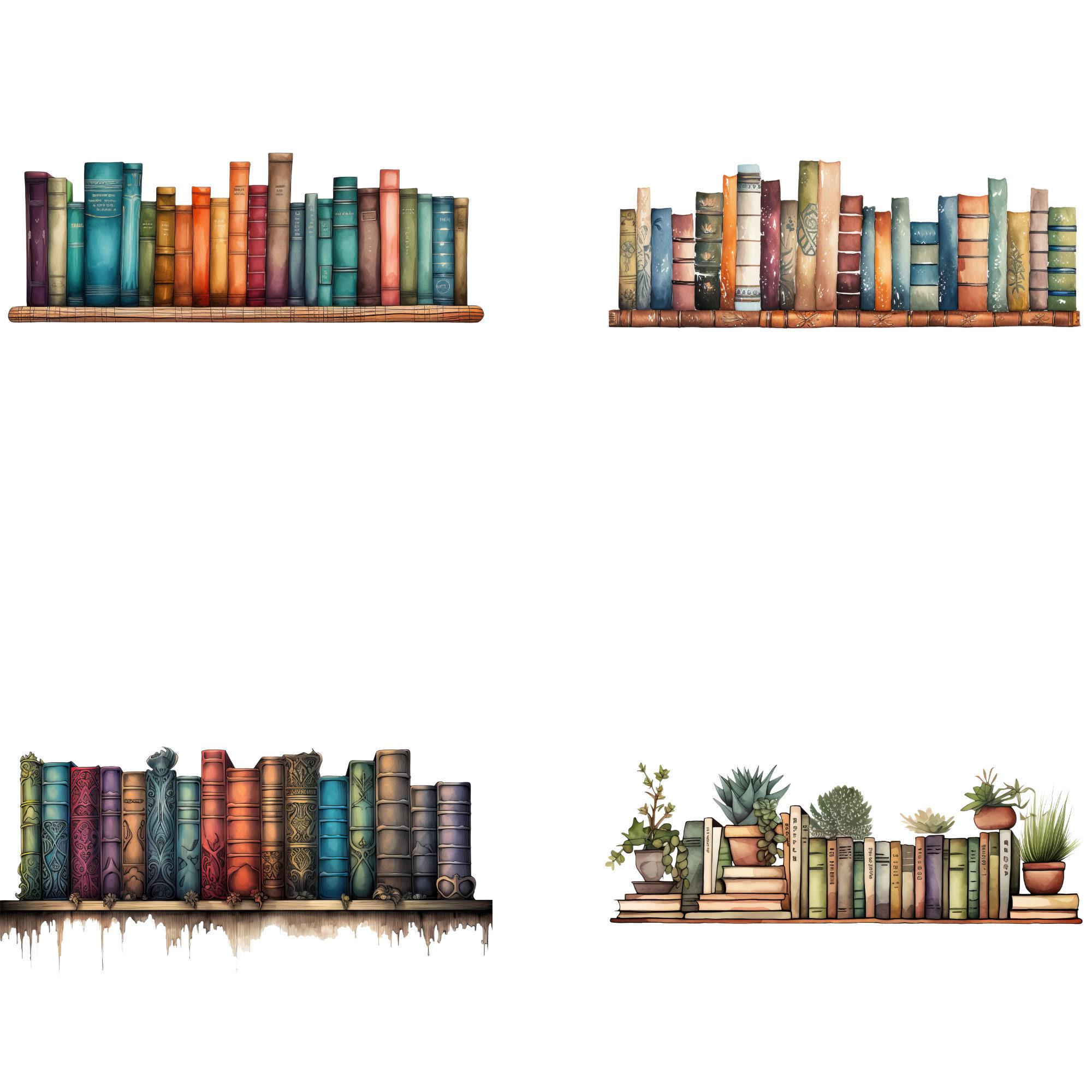 Bookshelf Page Border
