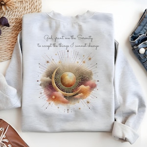 Serenity gebed sublimatie PNG | Inspirerend christelijk ontwerp | Faith-png voor shirts en mok | God schenk mij de rust | Digitale download
