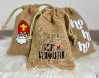 Personalized | Gift bags | Christmas | Nicholas | Gift wrapping | sustainable packaging