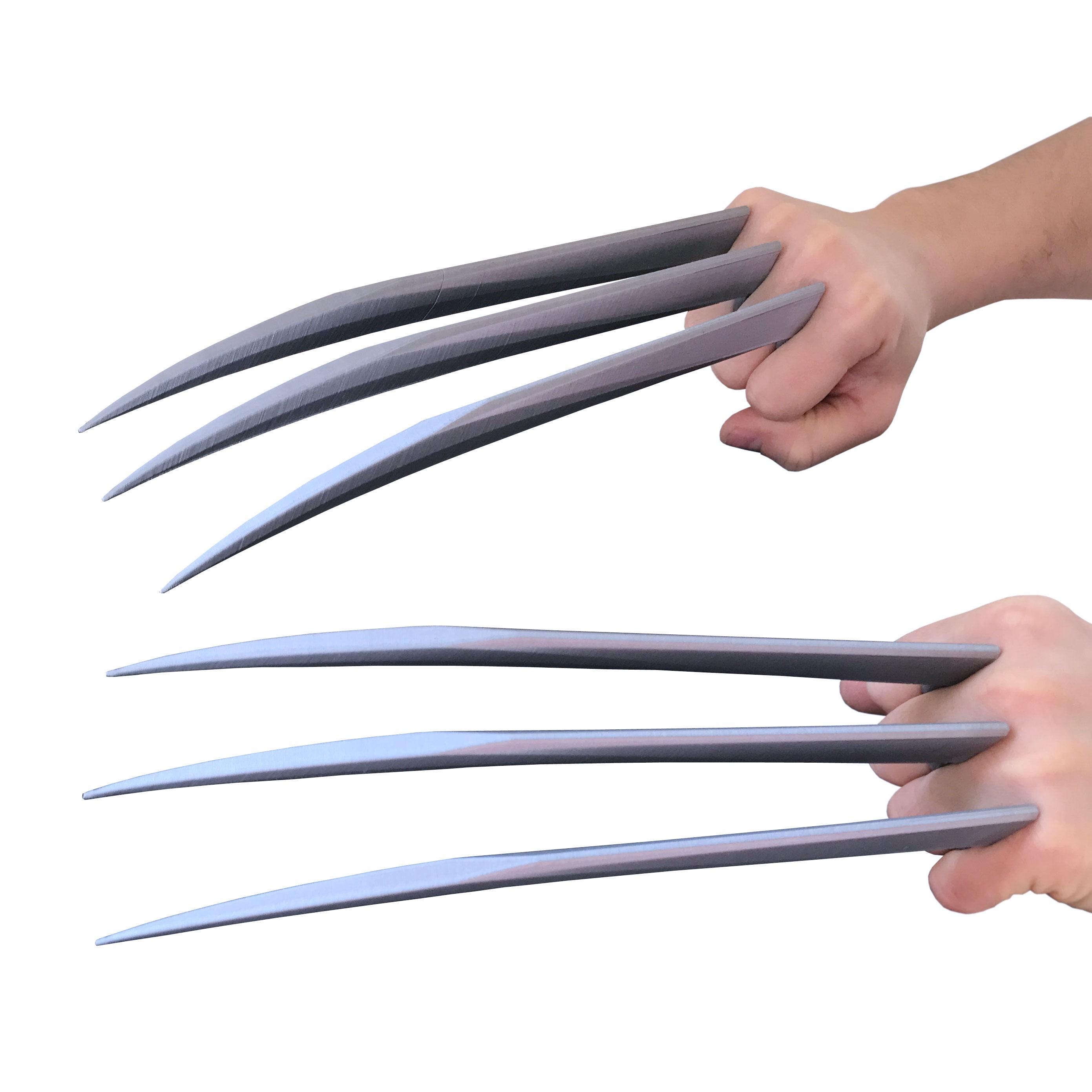 Wolverine Claws X men Logan Claws Plastic Wearable Movie Props Wolverine Claws X men Logan Claws Plastic Wearable Movie Props
