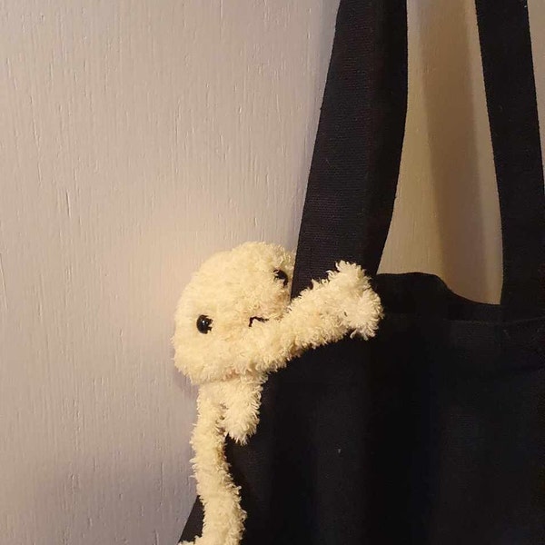 Compagnon de sac en peluche