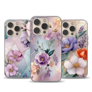 Gold flower Phone Case blooming design cover fits iPhone 16 Pro, iPhone 14, Samsung S25, A53, S21, S23 Ultra, Google pixel 9 Pro