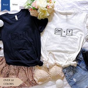 Copy Paste Shirt Set - Vater und Baby Passende Shirts - Kopieren und Einfügen von Papa und Tochter Shirts - Neues Baby Geschenk