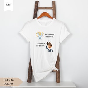 Oprogramowanie • Cyfrowe • Technolog • Koszulka Bella • Najlepszy prezent • Projekt sublimacyjny • Prezent dla niego • Koszulka designerska