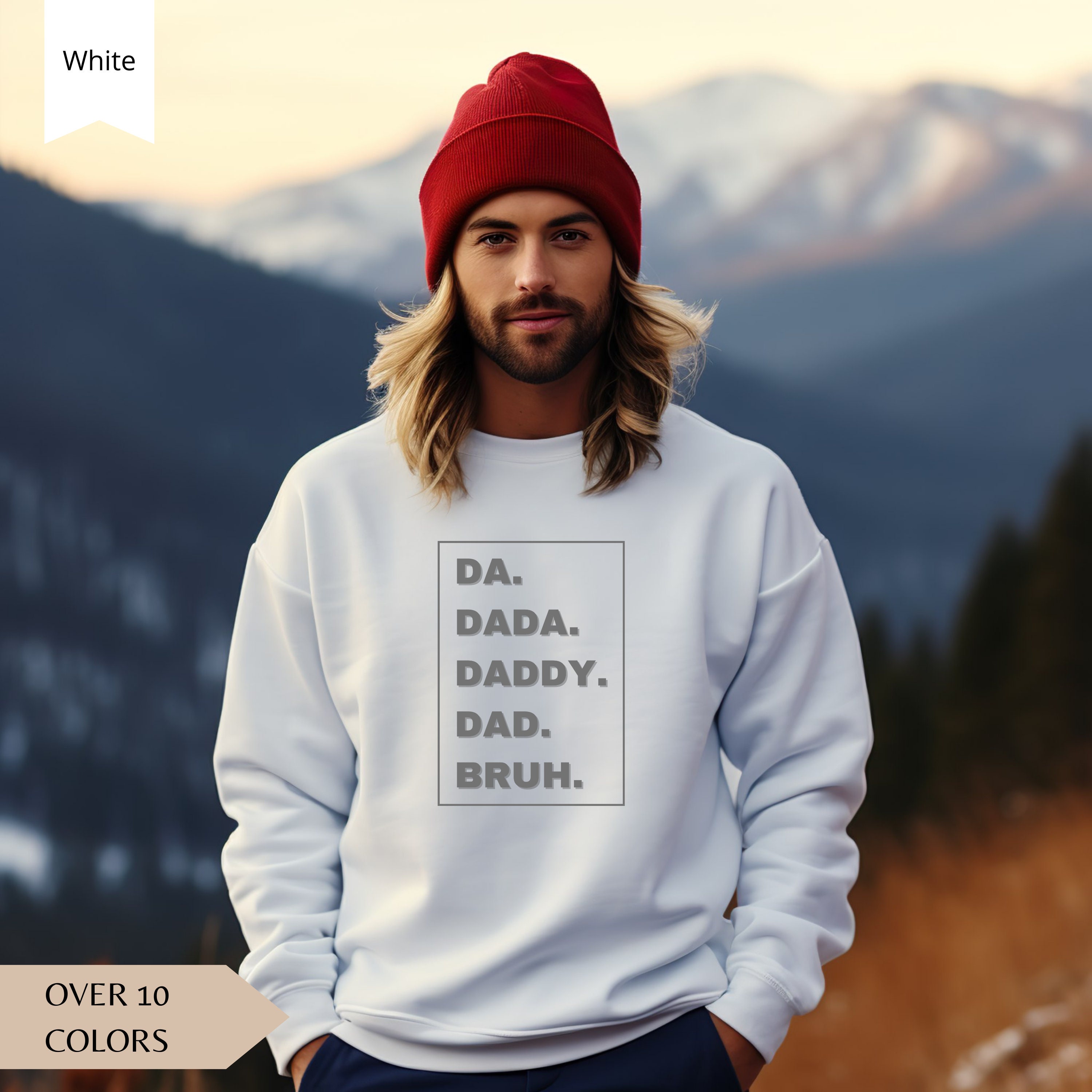 Dada Shirt • Funny Father • Personal Gifts • Best Present • Cotton