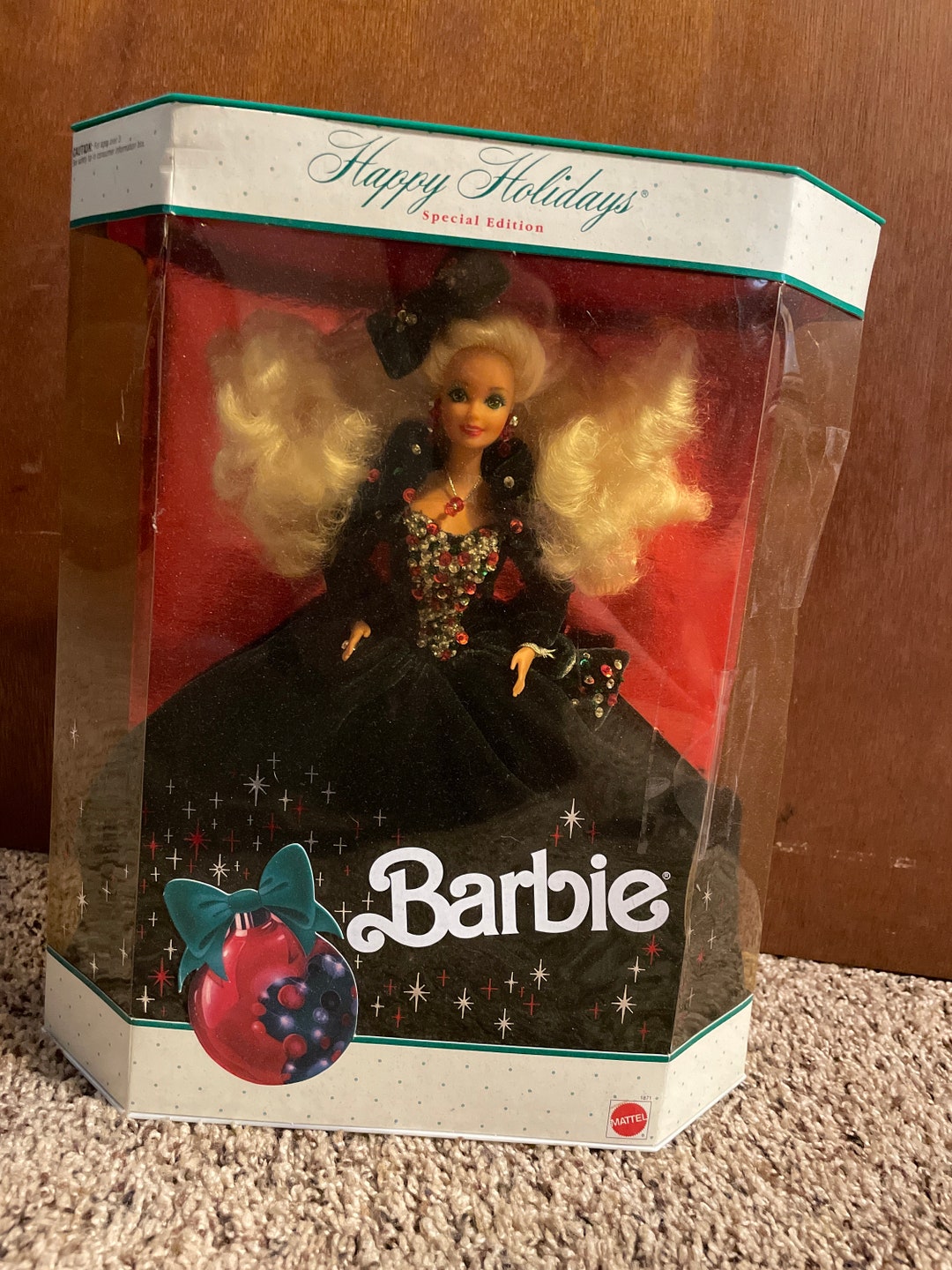 Barbie Toy 1991 Barbie Holiday Doll Holiday Barbie 1991
