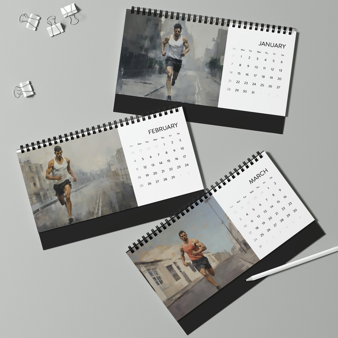 Runners Calendar 2024 Calendar active Fitness Calendar Designed for Runners Calendar 2024 Calendar active Fitness Calendar Designed for