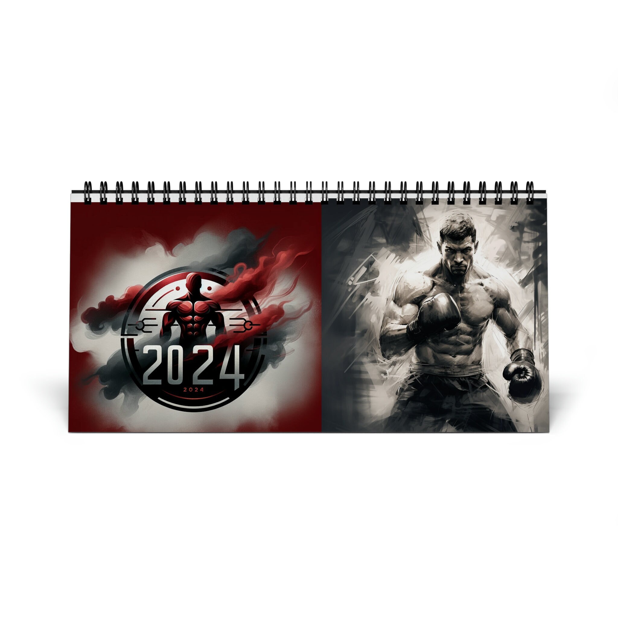 Mens Boxing Calendar 2024 Active Boxing calendar sold by Guilty