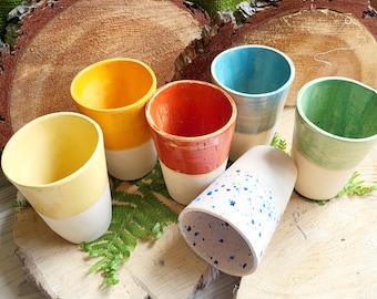 Coffee mug, dry, pottery,