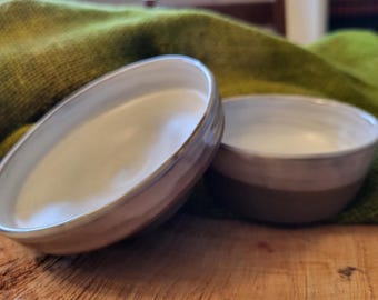 Set - 2 small bowls, hand-thrown