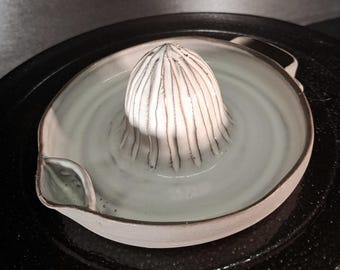 Juice press, hand-thrown