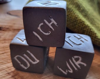 Me-You-We cube, pottery