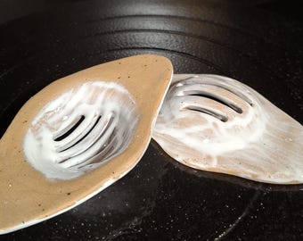 Egg yolk separator, pottery, unique piece, handmade