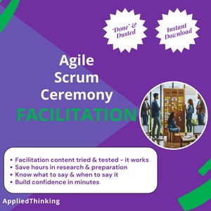 „Agile Scrum“ Moderation, Notizen für Scrum-Sprecher, Scrum Agenda, Scrum Rollen, Verantwortungsbereiche, Scrum Nutzen