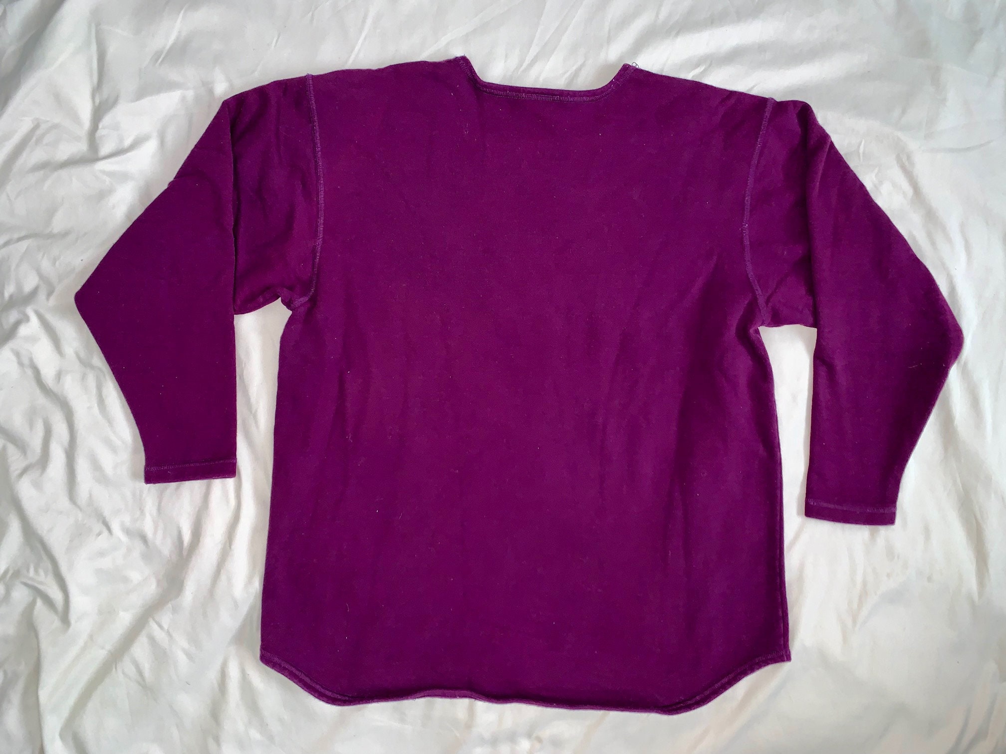 Vintage 80s Keds Gorpcore Preppy Old Money Jewel Tone Purple