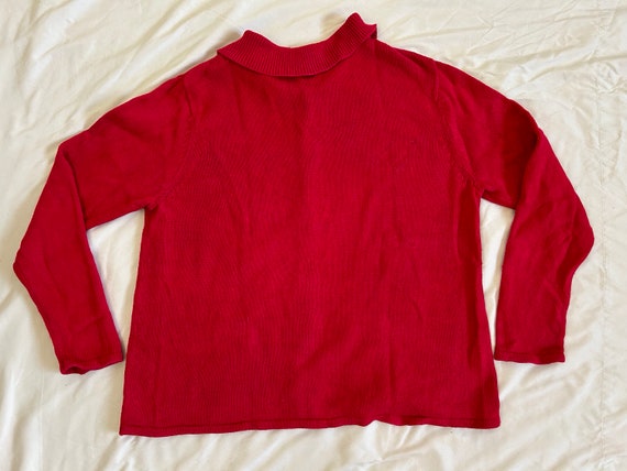 Vintage Classic Elements Button Front Sweater Kit… - image 4