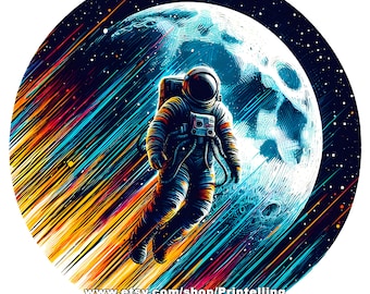 Bundle de cliparts astronaute : PNG haute résolution, usage commercial