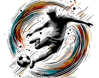 PNG-bundel energie (voetbal) - Instant digitale download - commercieel gebruik