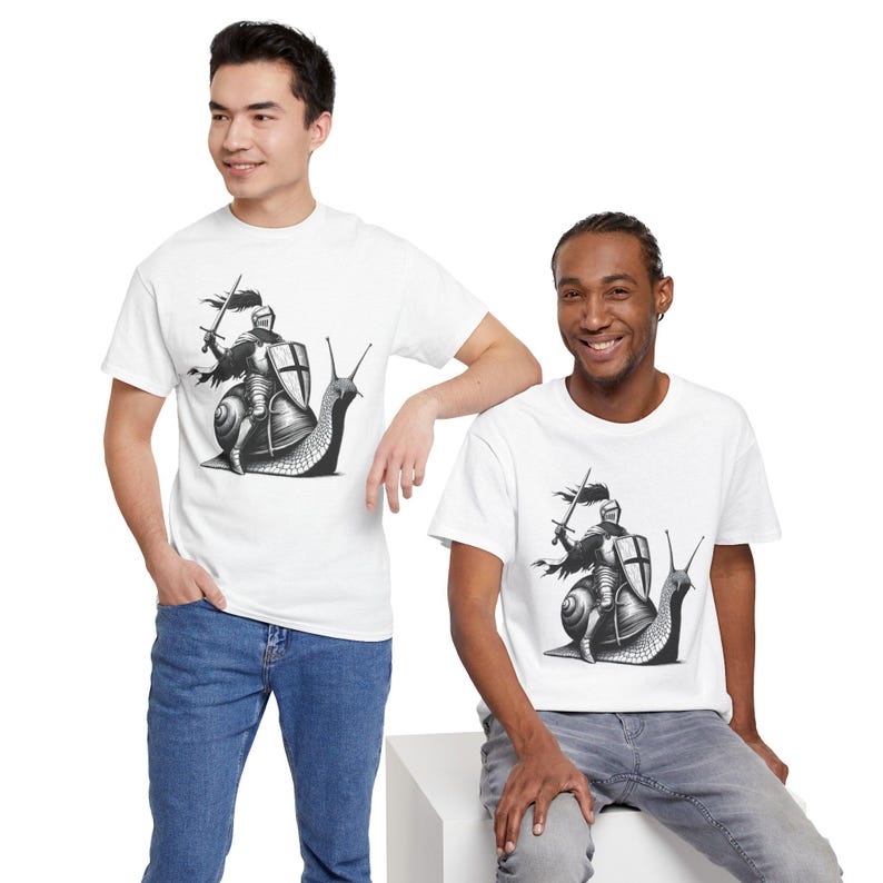 Funny Knight Riding Snail Art: Humorous Home Decor (PNG & SVG) - Etsy