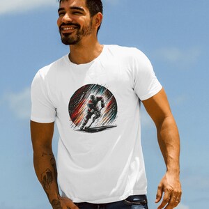 Hockey themed t-shirt design
