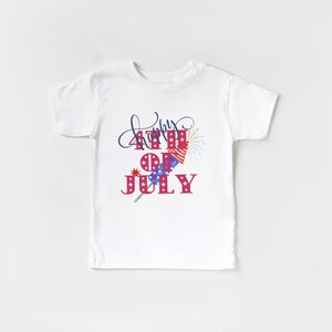 Happy 4th of July Kids Tshirt | Fourth of July Shirt | Patriotic Shirt | Independence Day Shirts | Freedom Shirt | Blue Red Boys Girls Shirt