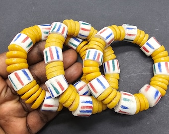 Stretch African Beaded Bracelet