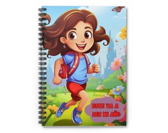 Spiral Notebook - Ruled Line, unique and fun notebook for boys and girls with a funny message, to gif
