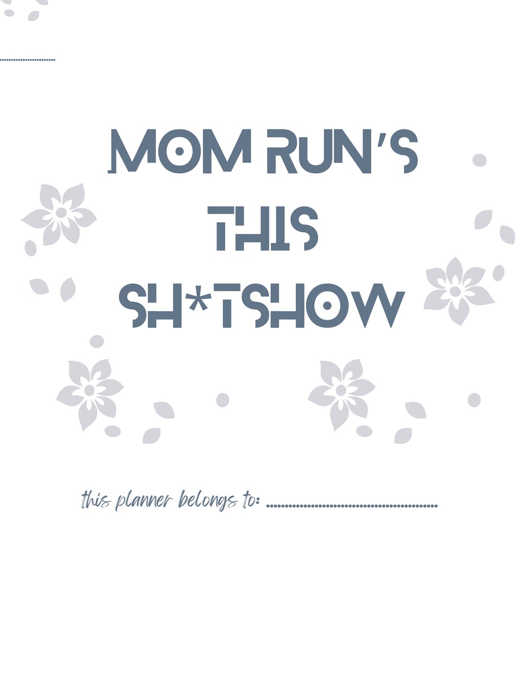 Mom Planner, Instant Download - Etsy