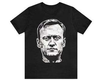 Alexei Navalny Face T-Shirt, Alexei Navalny Portrait Shirt, Long Live Alexei Navalny, Rest In Peace Alexei Navalny, Alexei Navalny Protest T