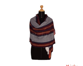 Ultra-Soft Alpaca Shawl – Luxurious Shawl – Cozy Alpaca Wrap – Unisex Alpaca Pashmina – Alpaca Scarf – Peruvian Alpaca Warmth and Comfort
