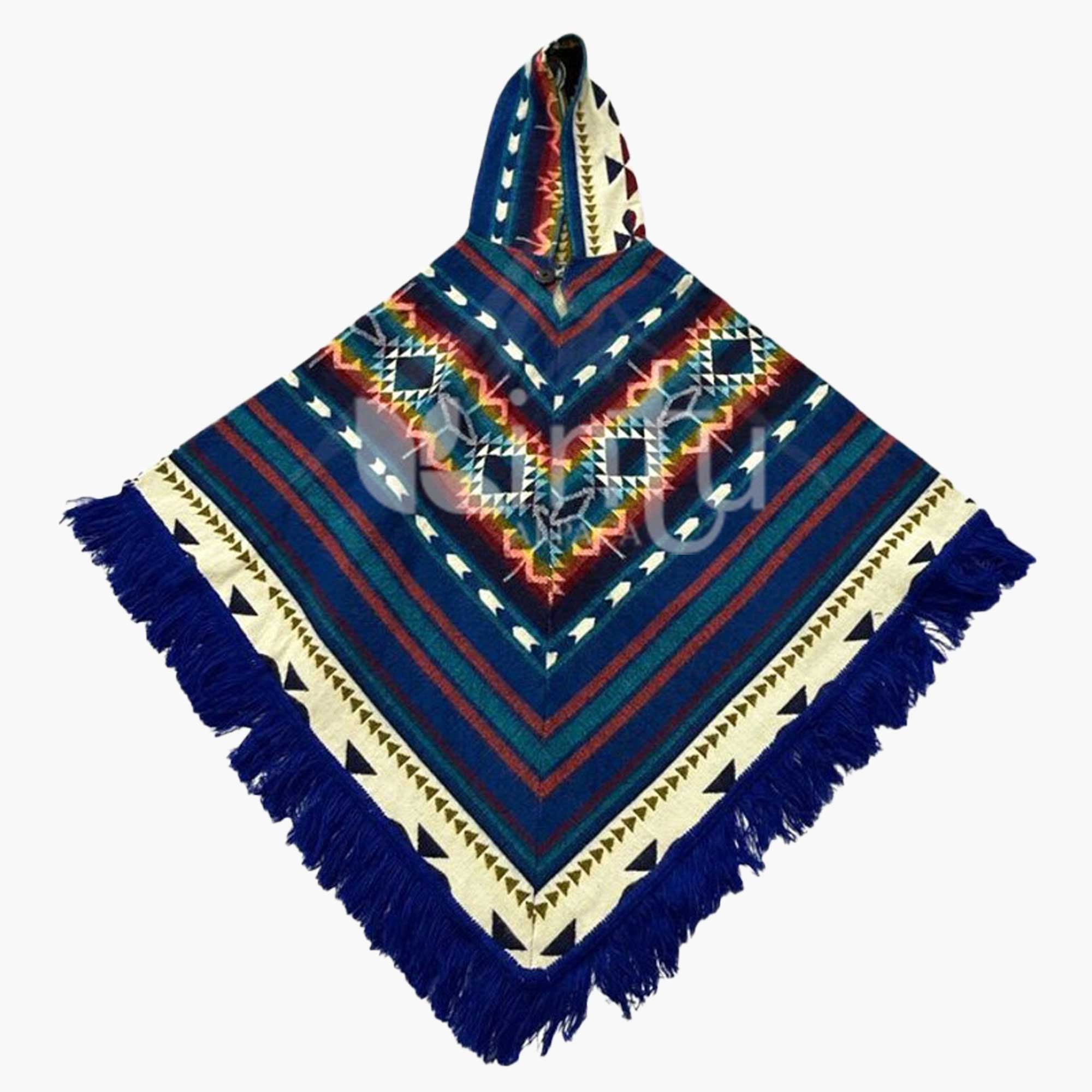 Ameri VINTAGE - 【新品・未使用】アメリヴィンテージ　pattern ethnic poncho Ameri VINTAGE - 【新品・未使用】アメリヴィンテージ pattern