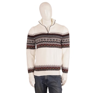 Alpaca Cardigan sweater for men, Men&#39;s Wool Sweater, Beige Sweater,Stylish Handmade Alpaca Sweater for Men,Hand Knitted Alpaca Cardigan