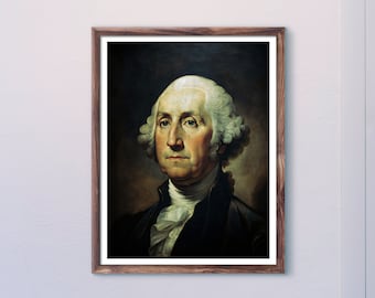 ジョージ・ワシントンの肖像画、アメリカ初代大統領、アメリカ合衆国