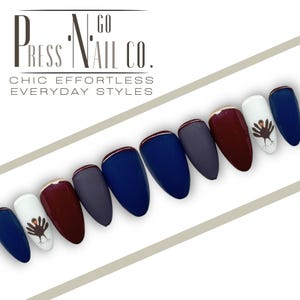15 Piece Thanksgiving Turkey Luxury Press-On Nails | Reusable Handmade Gel Nails | Salon Quality Pressons | Custom Fake Nail Set