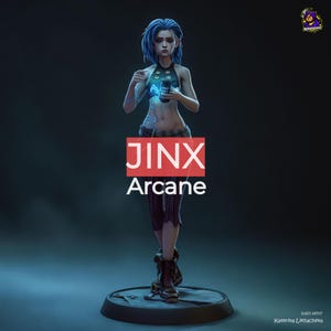 Arcane jinx figure - Etsy 日本