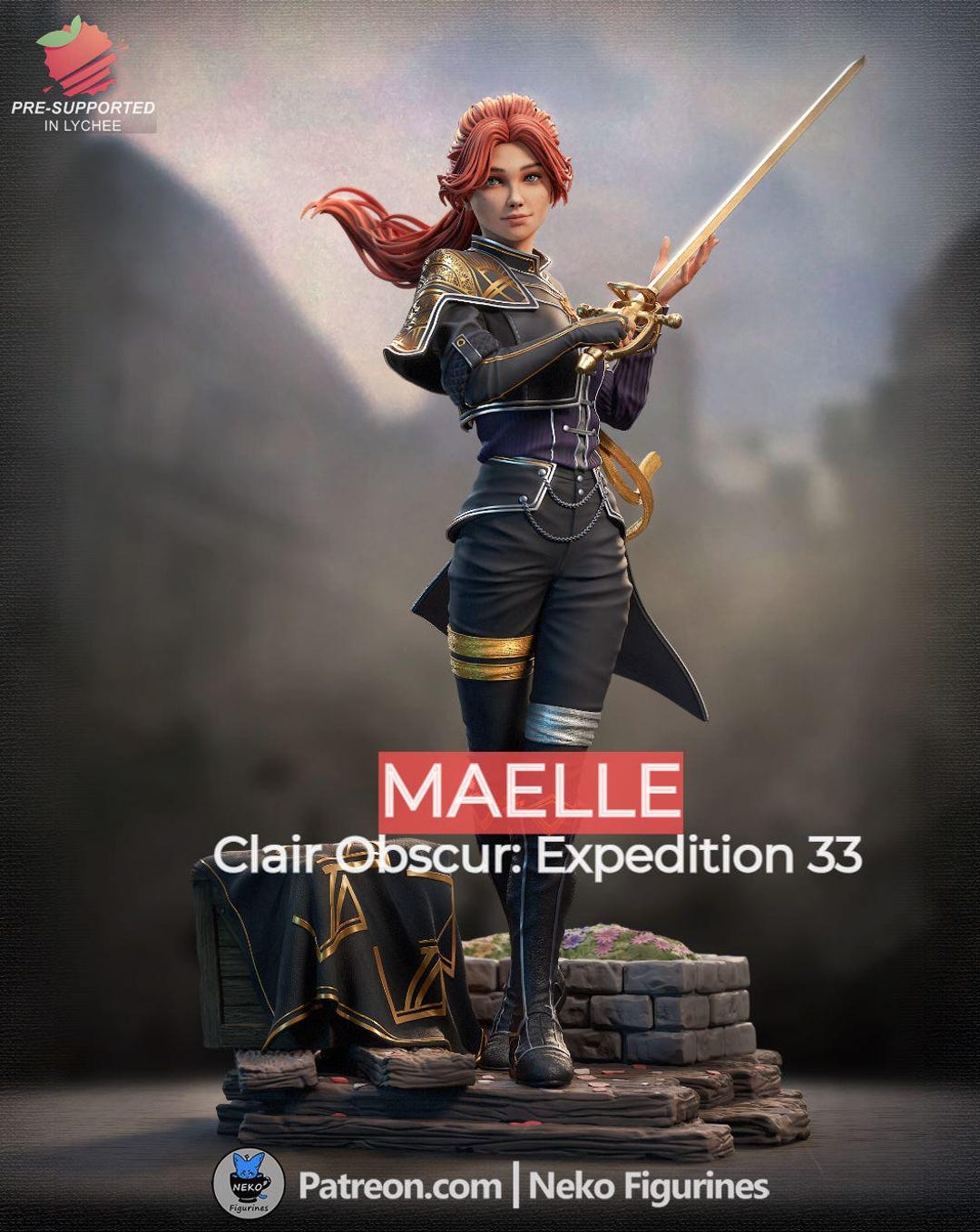 激レア　レネ　RENE 3dプリントフィギュア　大きめ チェコ NECA Teenage Mutant Ninja Turtles Renet (Mirage Comics) – Nerdzoic