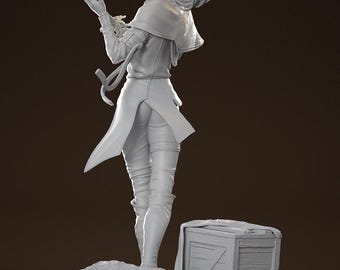 激レア　レネ　RENE 3dプリントフィギュア　大きめ チェコ レア レネ RENE 3dプリントフィギュア 大きめ チェコ Lune (expedition