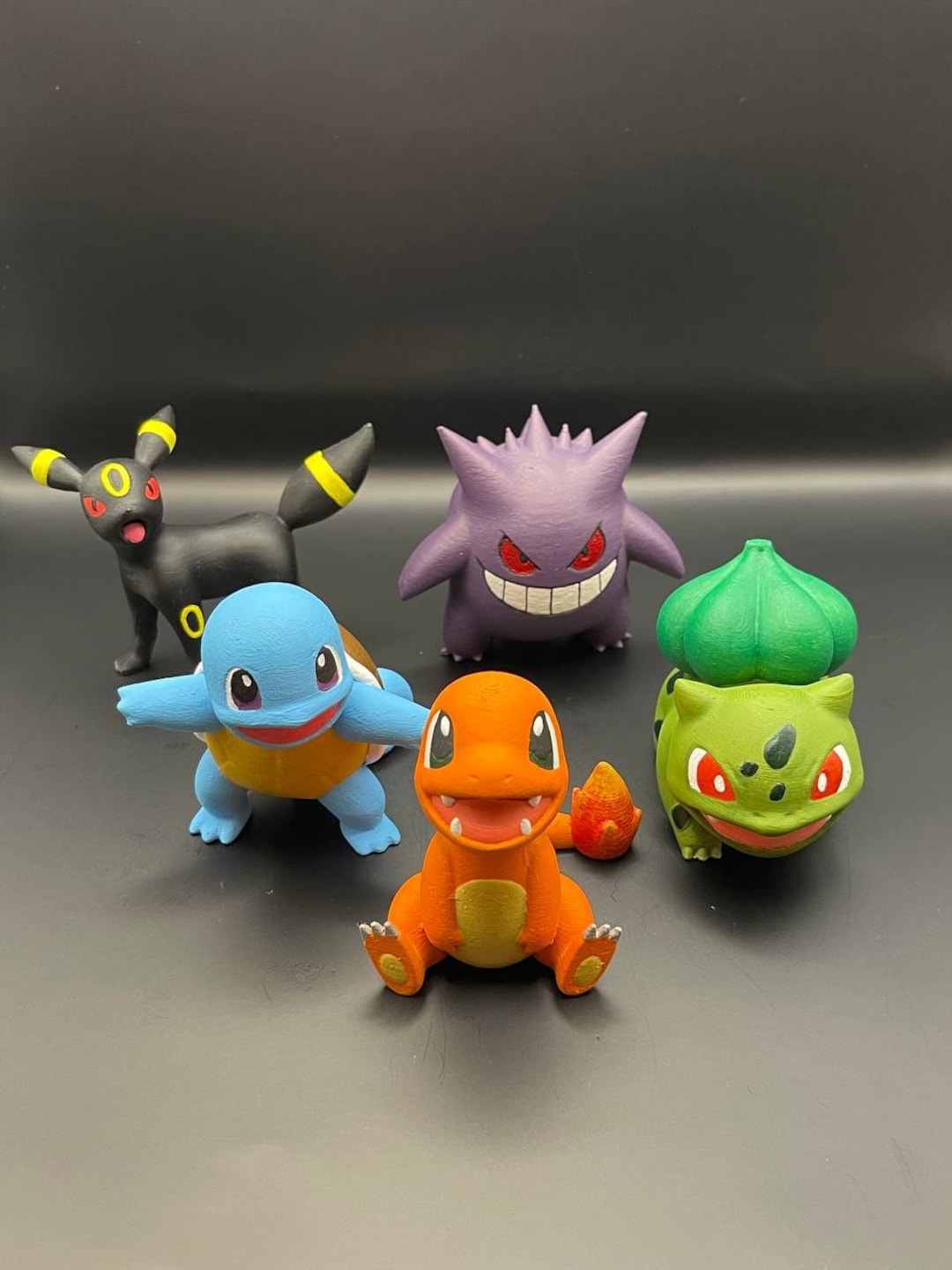 Pokemon First Generation Bundle Set Handmade Statue Figures Bundle ...