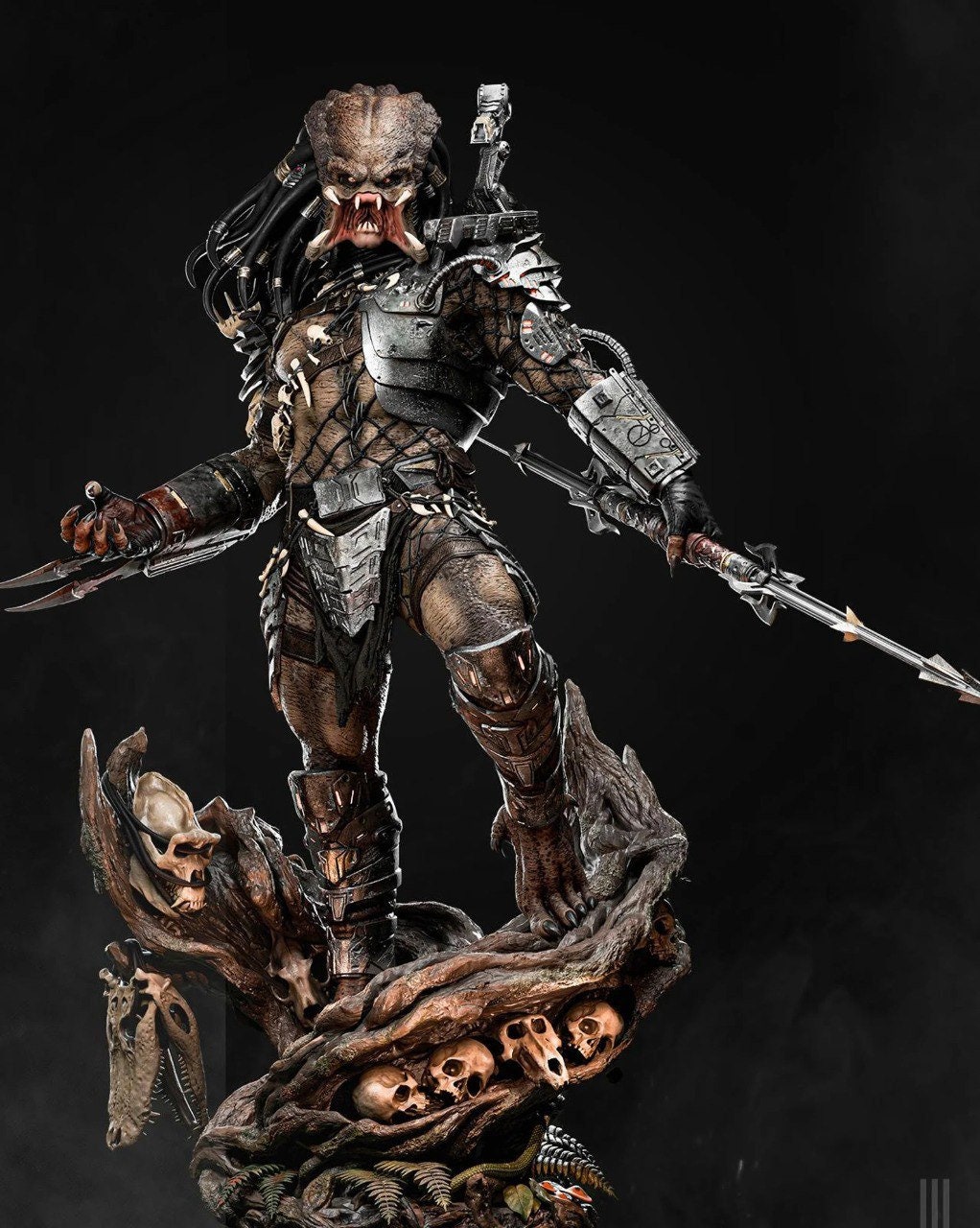 Predator - Action Figure Fanart - Professional 12k Resin 3D Statue
