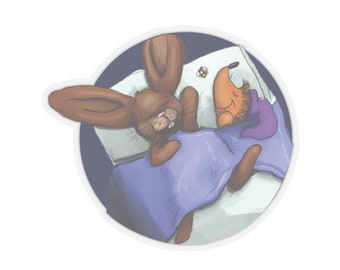Goodnight Hedgie Chestnut & Hedgie Sticker