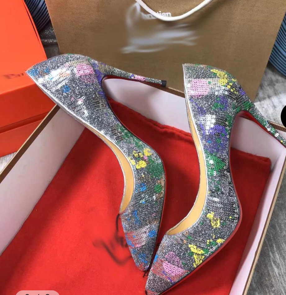 Christian Louboutin Heels Size 11 Etsy UK